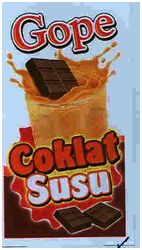 Trademark GOPE COKLAT SUSU + LUKISAN