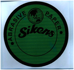 Trademark SIKENS (ABRASIVE PAPER) + LUKISAN GLOBE