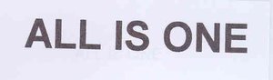 Trademark ALL IS ONE