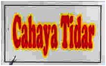 Trademark CAHAYA TIDAR