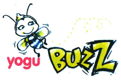 Trademark YOGU BUZZ + LUKISAN TAWON/LEBAH CIPTAAN (KARTUN)