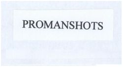 Trademark PROMANSHOTS