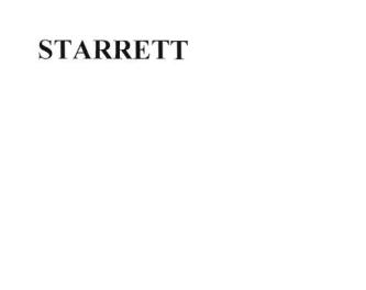 Trademark STARRETT