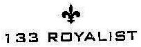 Trademark 133 ROYALIST & LOGO