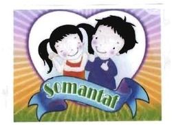 Trademark SOMANTAF + LUKISAN ANAK LAKI2 & PEREMPUAN CIPTAAN (KARTUN)