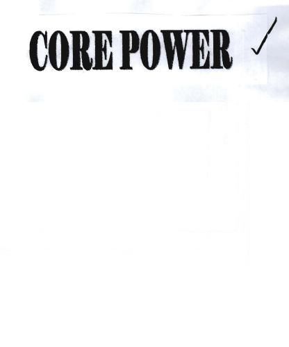 Trademark CORE POWER