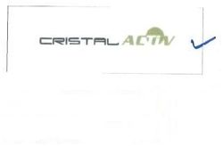 Trademark CRISTALACTIV