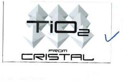 Trademark TIO2 FROM CRISTAL