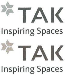 Trademark TAK INSPIRING SPACES & DEVICE