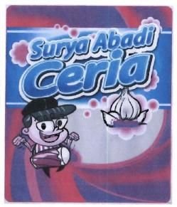 Trademark SURYA ABADI CERIA + LUKISAN