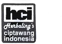 Trademark HCI HERBALING'S CIPTAWANG INDONESIA