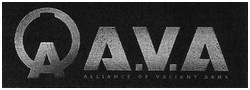 Trademark A.V.A ALLIANCE OF VALIANT ARMS