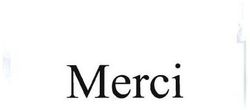 Trademark MERCI