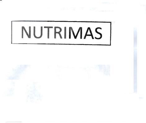 Trademark NUTRIMAS