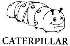 Trademark CATERPILLAR + LUKISAN ULAT