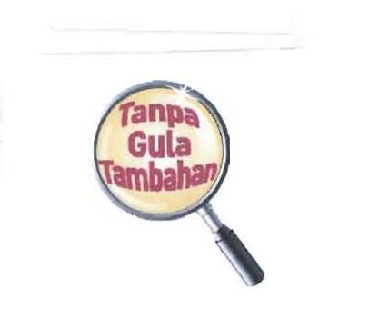 Trademark TANPA GULA TAMBAHAN + GAMBAR