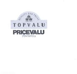 Trademark TOPVALU & PRICEVALU + LOGO