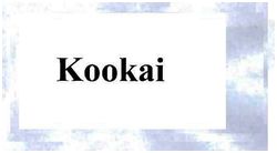 Trademark KOOKAI