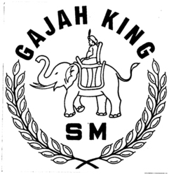 Trademark GAJAH KING SM + LUKISAN