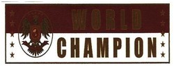 Trademark WORLD CHAMPION + LOGO