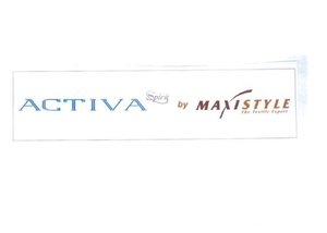 Trademark ACTIVA SPIRIT BY MAXISTYLE