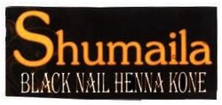 Trademark SHUMAILA BLACK NAIL HENNA KONE