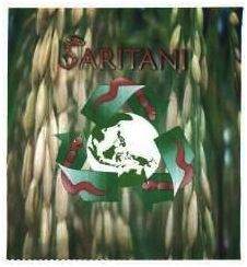 Trademark SARITANI + LUKISAN BOLA DUNIA & CACING