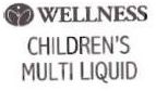 Trademark WELLNESS CHILDREN S MULTI LIQUID