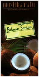 Trademark MUSTIKA RATU BY BRA MOORYATI SOEDIBYO HAIR CONDITIONER BILASAN SANTAN