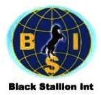 Trademark BSI / BLACK STALLION INT + LOGO