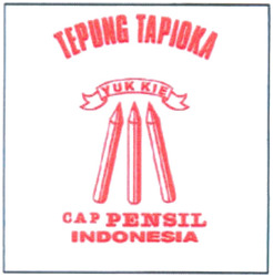 Trademark TEPUNG TAPIOKA CAP PENSIL YUKKIE + LUKISAN PENSIL