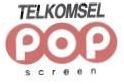 Trademark TELKOMSEL POP SCREEN