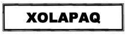 Trademark XOLAPAQ