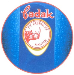 Trademark BADAK PT PABRIK ES SIANTAR+ LUKISAN BADAK