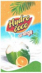 Trademark HYDRO COCO ORANGE + LUKISAN KELAPA & JERUK