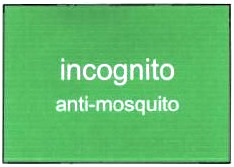 Trademark INCOGNITO ANTI MOSQUITO