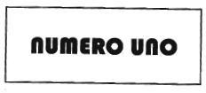 Trademark NUMERO UNO