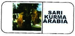 Trademark SARI KURMA ARABIA + Lukisan pohon kurma