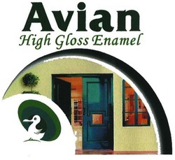 Trademark AVIAN HIGH GLOSS ENAMEL + LUKISAN PINTU/BEBEK