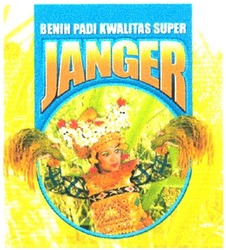 Trademark JANGER + LUKISAN PENARI BALI