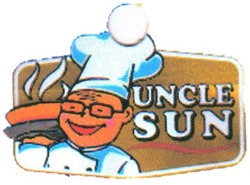 Trademark UNCLESUN + LUKISAN KOKI CIPTAAN (KARTUN)