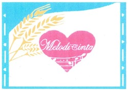 Trademark MELODI CINTA + LUKISAN HATI & GANDUM