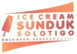 Trademark ICE CREAM SUNDUK SOLOTIGO