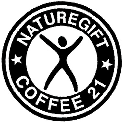 Trademark NATUREGIFT COFFEE 21 + LUKISAN KARAKTER ORANG