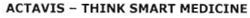 Trademark ACTAVIS THINK SMART MEDICINE