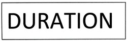 Trademark DURATION