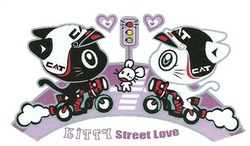 Trademark KITTY STREET LOVE + LUK