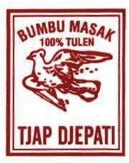 Trademark TJAP DJEPATI + LUKISAN BURUNG MERPATI