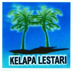 Trademark KELAPA LESTARI + LUKISAN POHON KELAPA