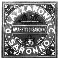 Trademark AMARETTI DI SARONNO D'LAZZARONI SARONNO + LUKISAN KAPAL & PERISAI